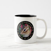 Chipmunk_ Circle_23 コーヒーマグカップ