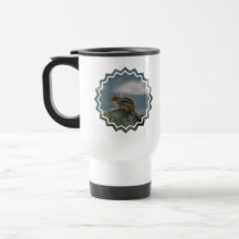 Chipmunk Plastic Travel Mug