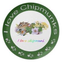 Chipmunk , Plate