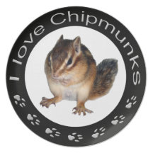 Chipmunk , Plate