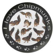 Chipmunk , Plate