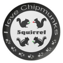 Chipmunk , Plate