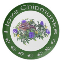 Chipmunk , Plate