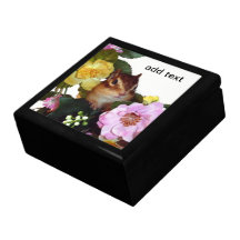 chipmunk , squirrel , gift box