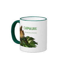 Chipmunk , The small butler of the forest コーヒーマグ