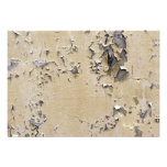 Chipped Painted Metal Textured Personalized Invite