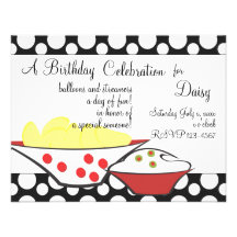 Chips and Dips Invitations