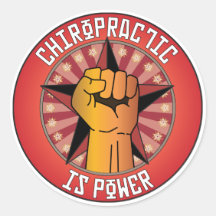 Chiropractic Is Power Sticker