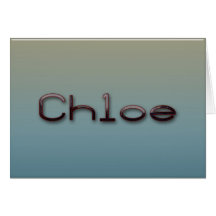Chloe Greeting Card