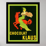 Chocolat Klaus ~ Vintage French Advertisement Poster