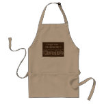 Chocolate apron