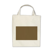 Chocolate brown canvas bag