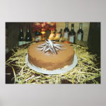 Chocolate cake poster