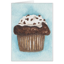 Chocolate Cupcake Cards