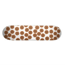 Chocolate Cupcake Pattern. Skate Decks