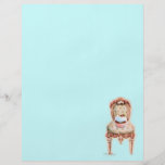 Chocolate Cupcake Pink French Chair Personalised Flyer