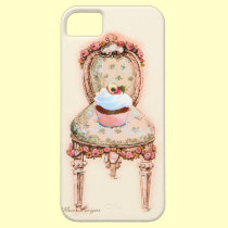 Chocolate Cupcake with Pansy casemate cases