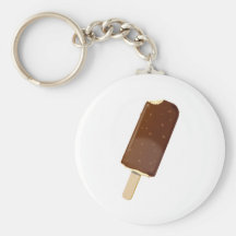 Chocolate Ice Cream Bar Key Chains