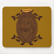 Chocolate Jesus Mousepad