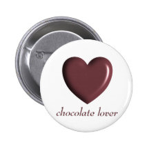 Chocolate Lover Button