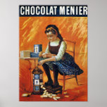 Chocolate Menier Print