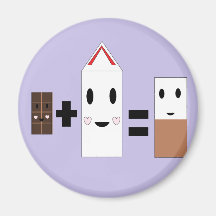 Chocolate Milk Magnet
