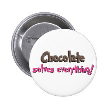 Chocolate solves everything! pins
