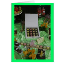 Chocolatier and Patisserie window, Basel Cards