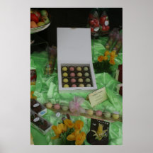 Chocolatier and Patisserie window, Basel Print