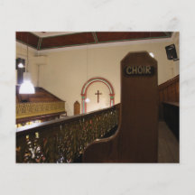 choir bench calendar personalized flyer