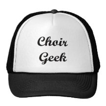 Choir Geek Hats