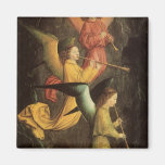 Choir of Angels by Simon Marmion, Renaissance Art Fridge Magnet