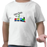 Choo Choo I'm 2!  With TRAIN Tee Shirts