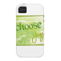 Choose Joy iPhone 4 Case