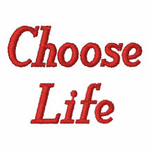 Choose Life Embroidered Hoodie