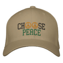 Choose Peace Baseball Cap