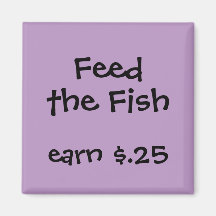 Chore Rewards for Kids Magnets