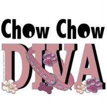 Chow Chow DIVA Cut Out