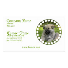 Chow Chow Dog Business Card