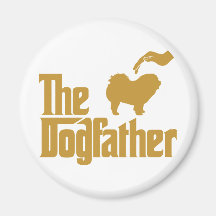 Chow Chow Rough-Coat Fridge Magnet