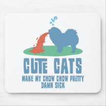 Chow Chow Rough-Coat Mousepads