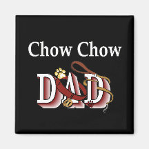 chow dad Magnet