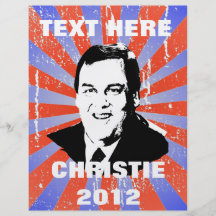 CHRIS CHRISTIE FULL COLOR FLYER