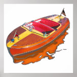 Chris Craft Riviera Print
