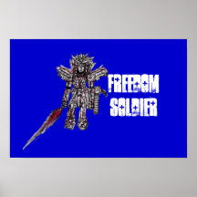 chrisdrawing, MetaloidSoldiers Poster