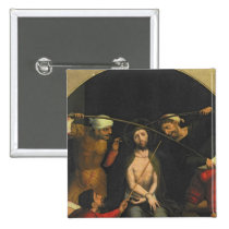 Christ crowned with Thorns buttons
