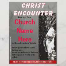 Christ Encounter Flyer Grey