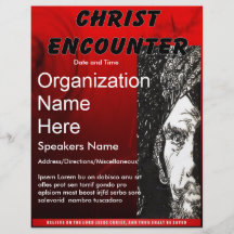 Christ Encounter Red Flyer
