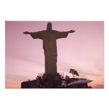 Christ Statue at Corcovado, near outskirts of Photo