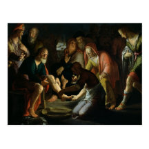 Christ Washing the Disciples' Feet, 1623 Postcards